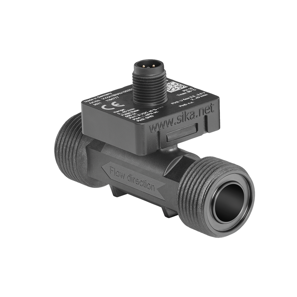 带有 IO-Link 输出的涡流流量传感器